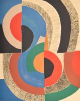 Sonia Delaunay Hippocampe Lithograph, Signed Edition - Sold for $2,176 on 12-03-2022 (Lot 799).jpg